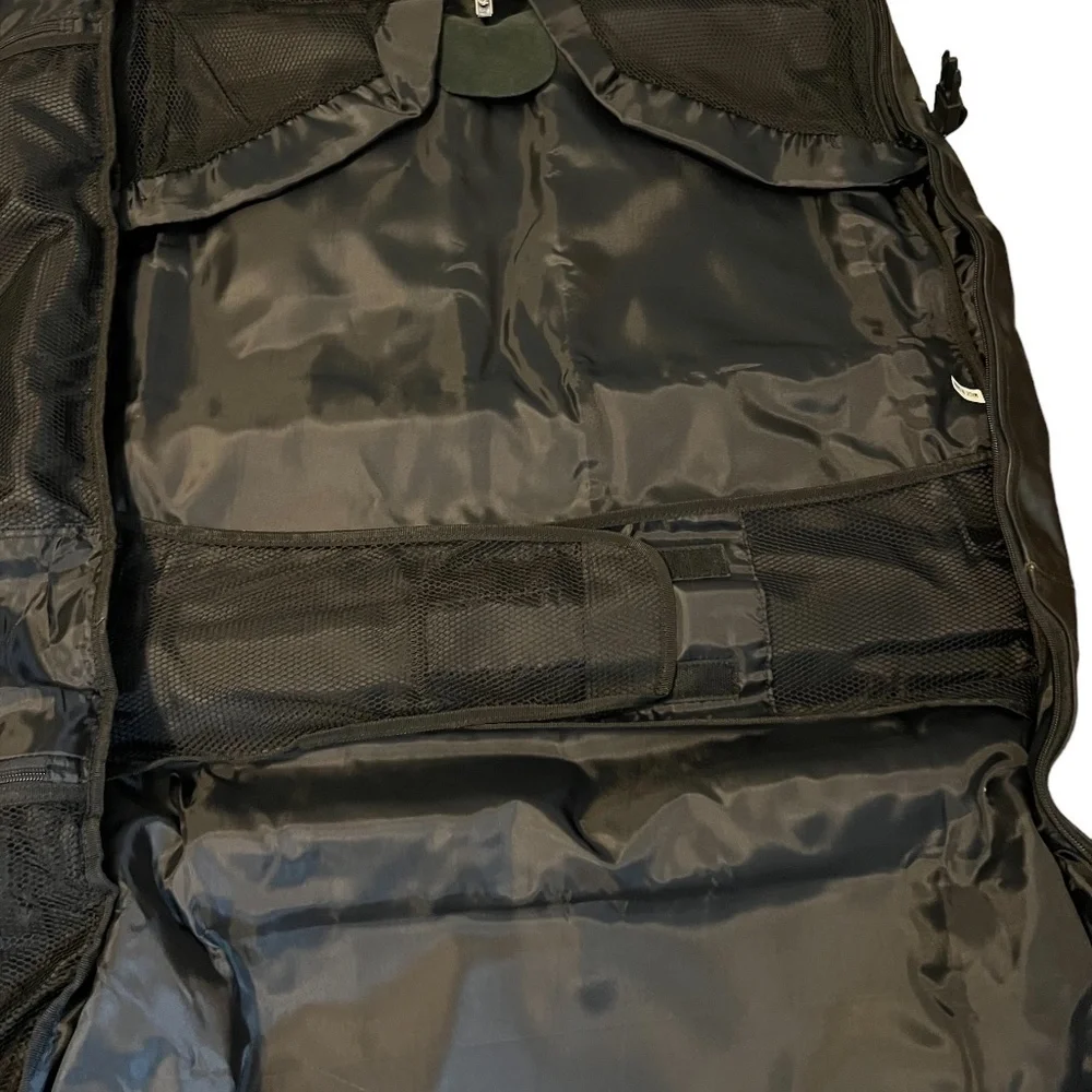 Claire Chase‎ Classic Garment Black Bag Saddle